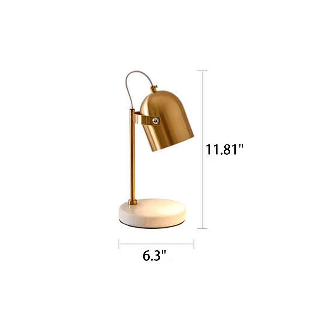 Metal Cylindrical Aromatherapy Melting Table Lamp