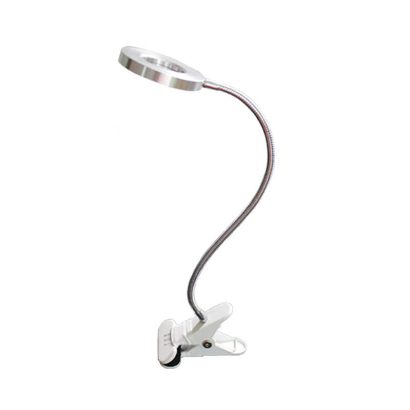 Hose Button Reading Clip Table Lamp
