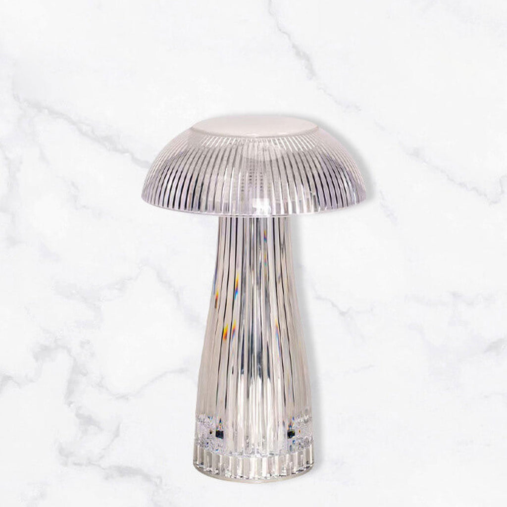 Mushroom PMMA Dazzling Touch Table Lamp
