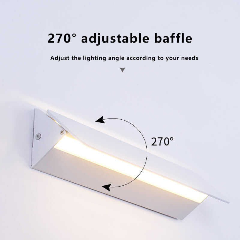 Rectangular Aluminum Wall Lamp
