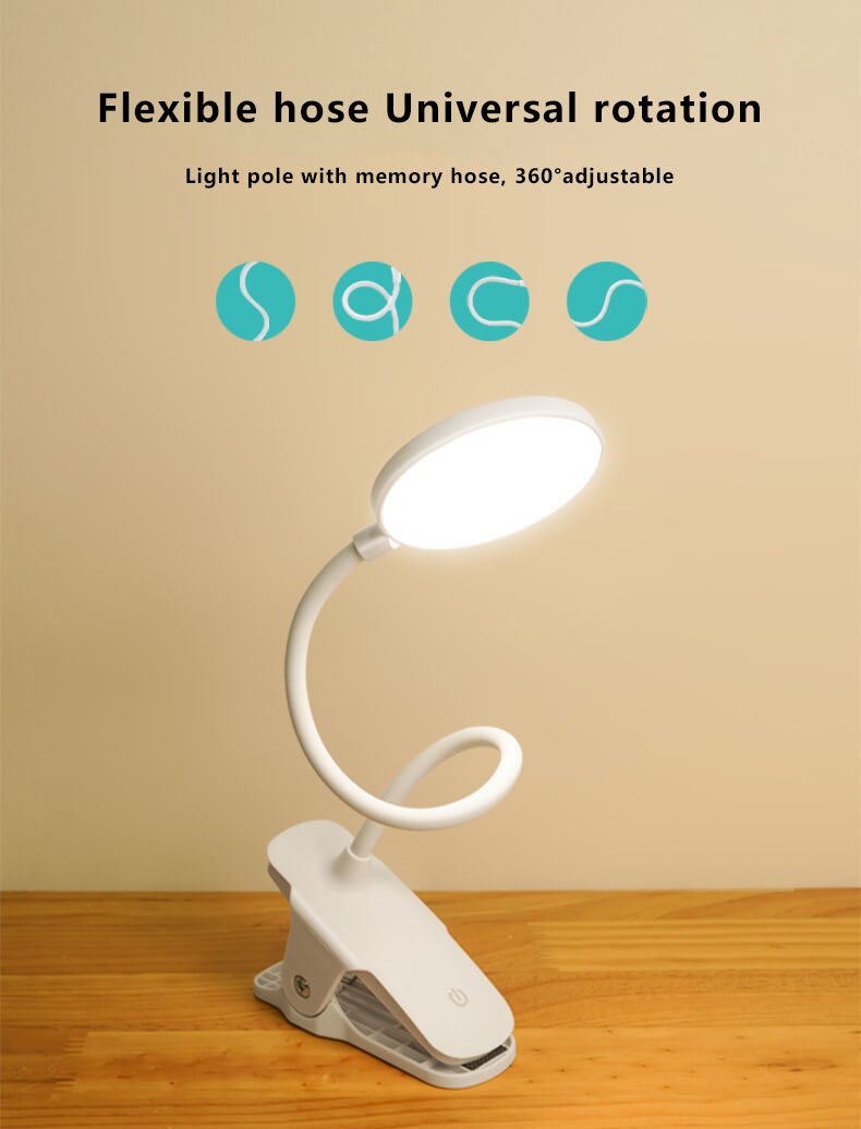 Clip Desk Rechargeable Eye Floor Lamp