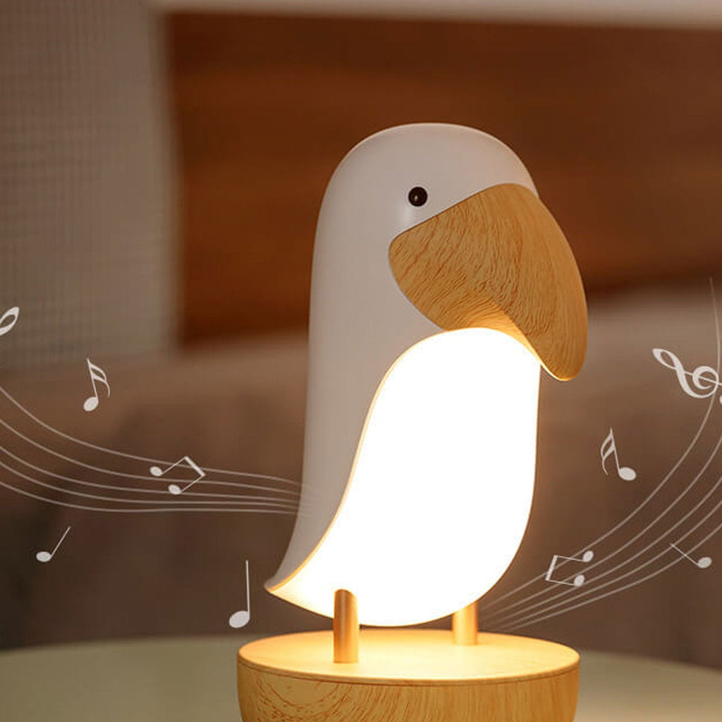 Bird Rechargeable Bluetooth Night Table Lamp
