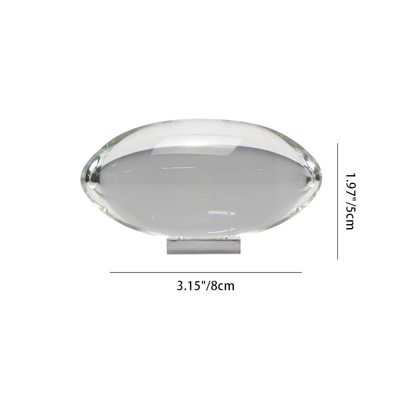 Crystal Projection Angel Eye Table Lamp