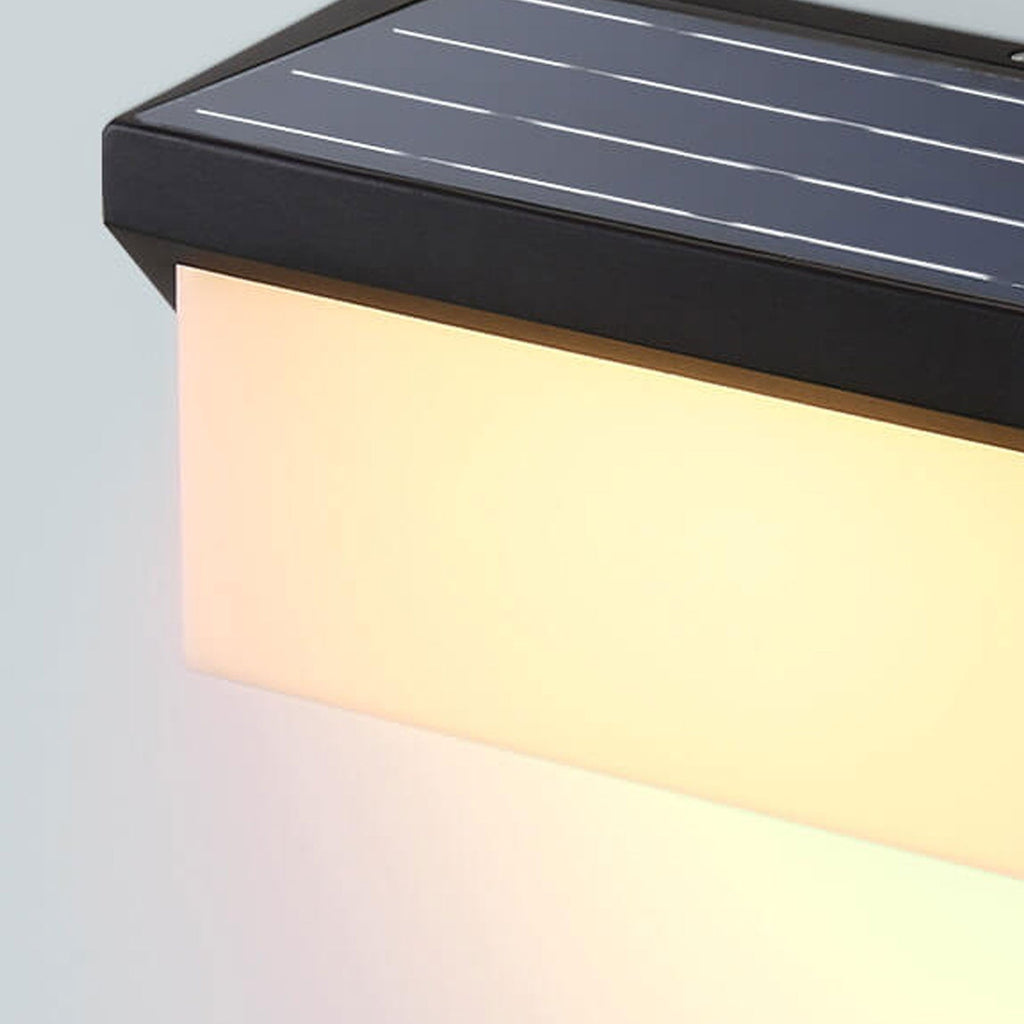 Square Geometry Outdoor Light