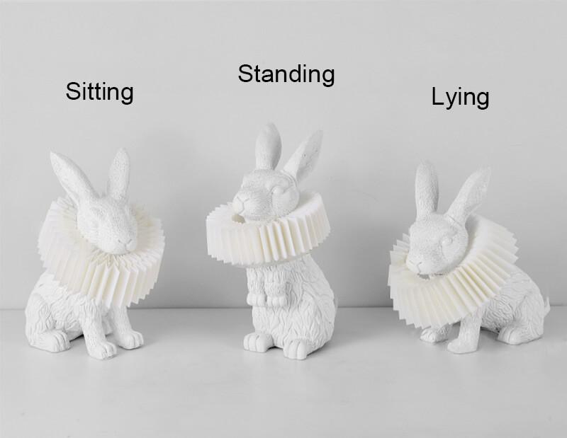 Resin Rabbit Table Lamp