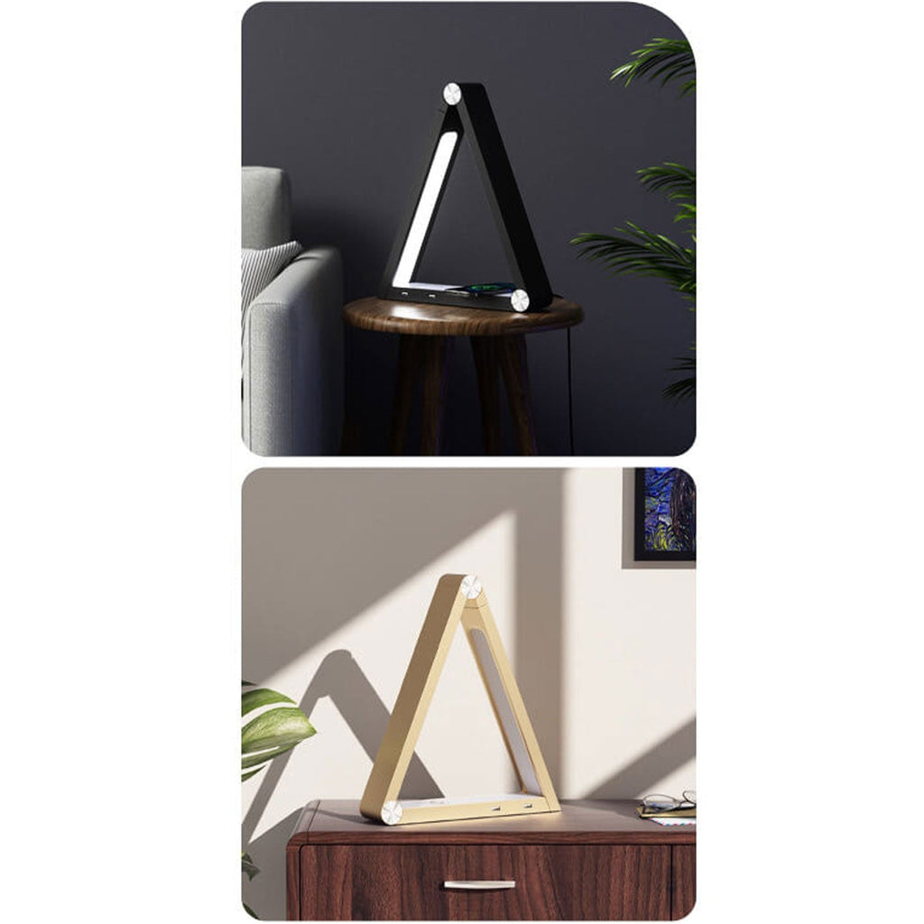 Intelligent Triangle Wireless Charging Table Lamp