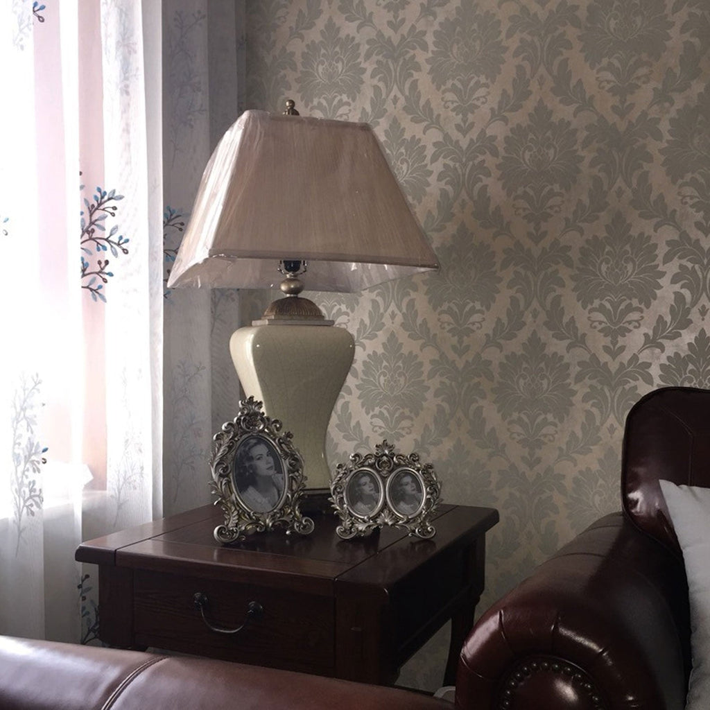 Ceramic Fabric Table Lamp