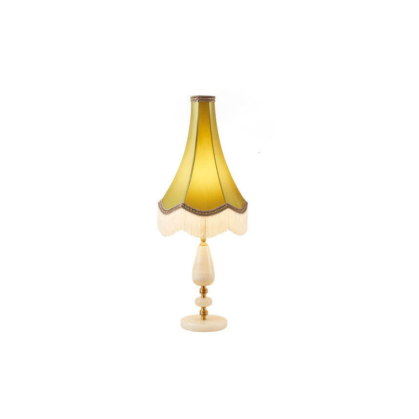 Court Tassel Copper Table Lamp