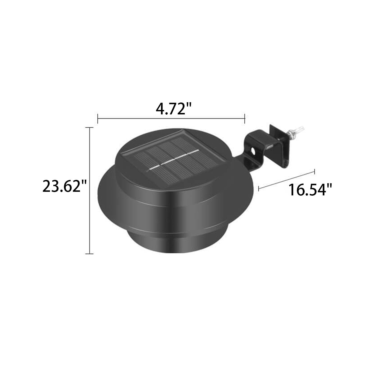 Cylinder Fence Outdoor Light