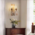 Country Plastic 2-Light Wall Lamp