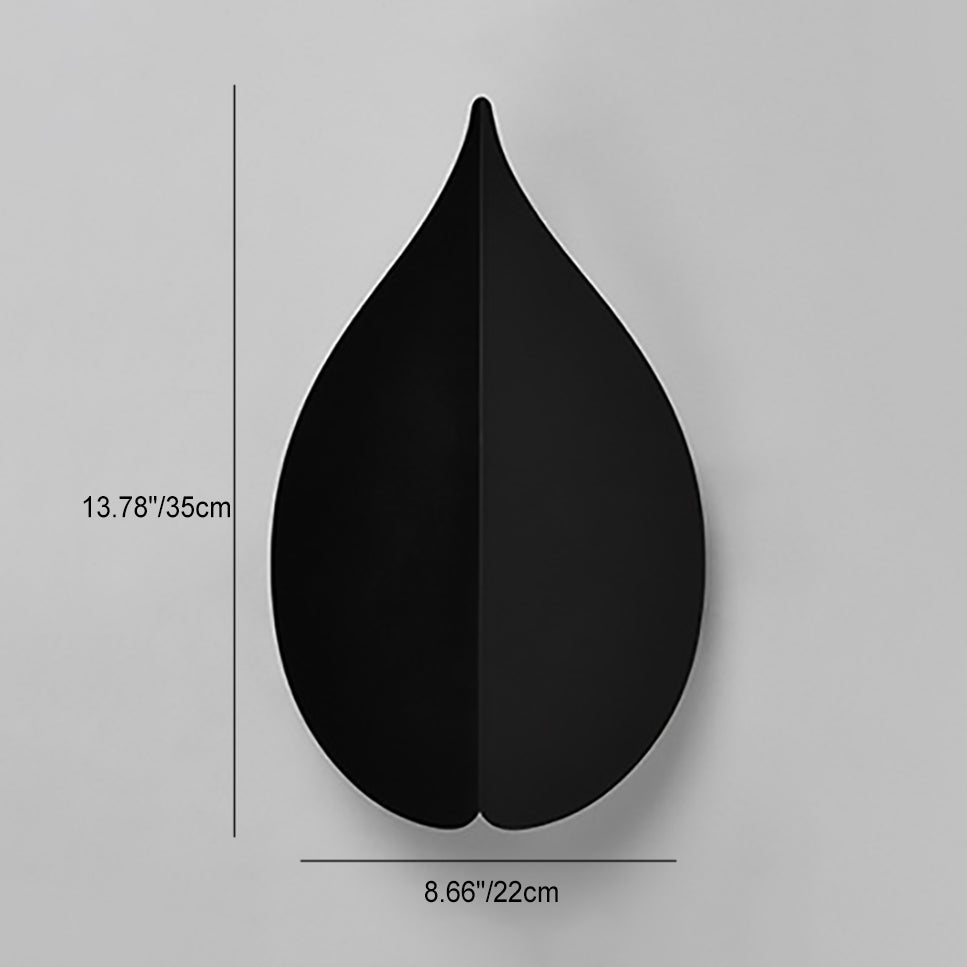 Aluminum Leaf Design Bedroom Wall Lamp
