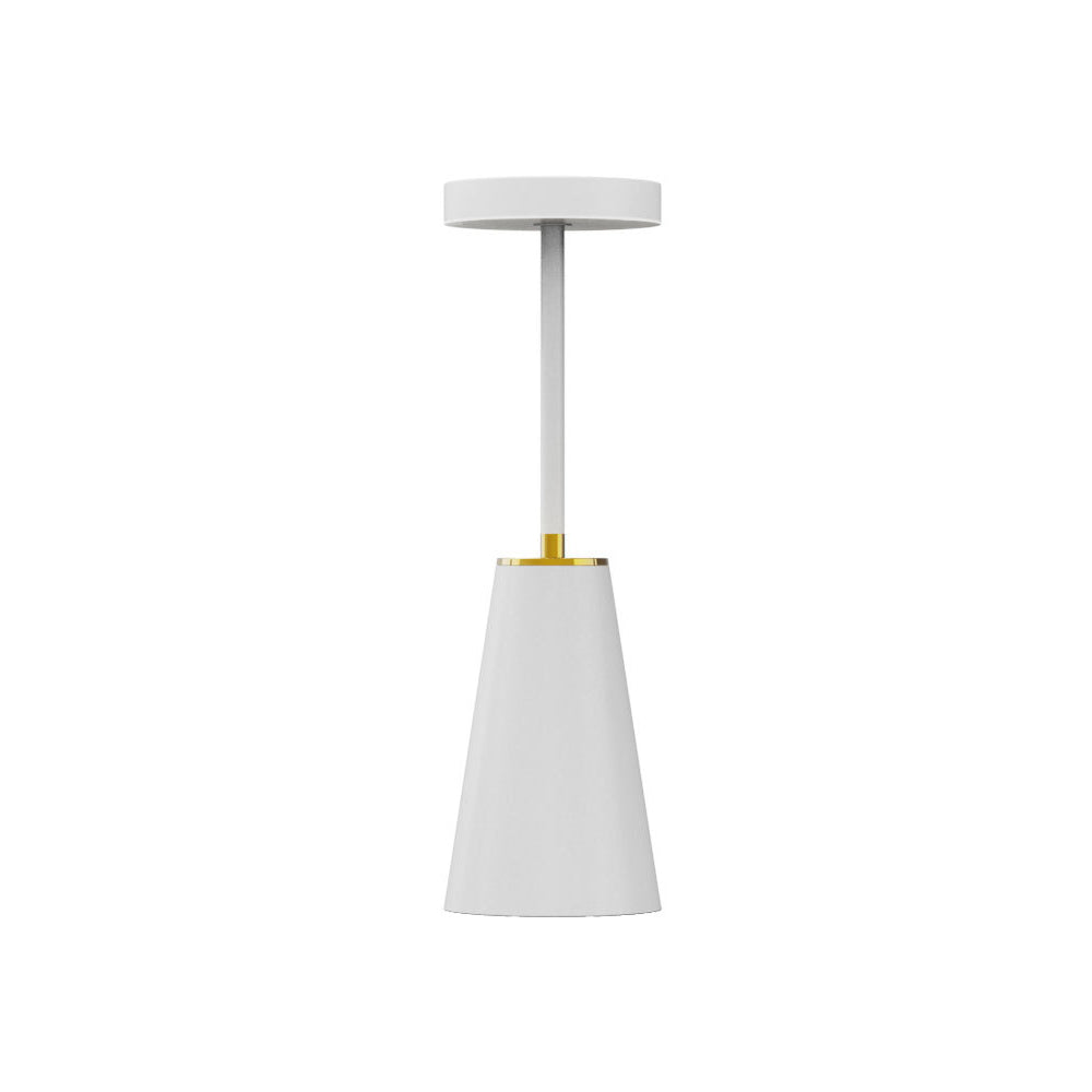 Cylindrical PC Iron Living Table Lamp
