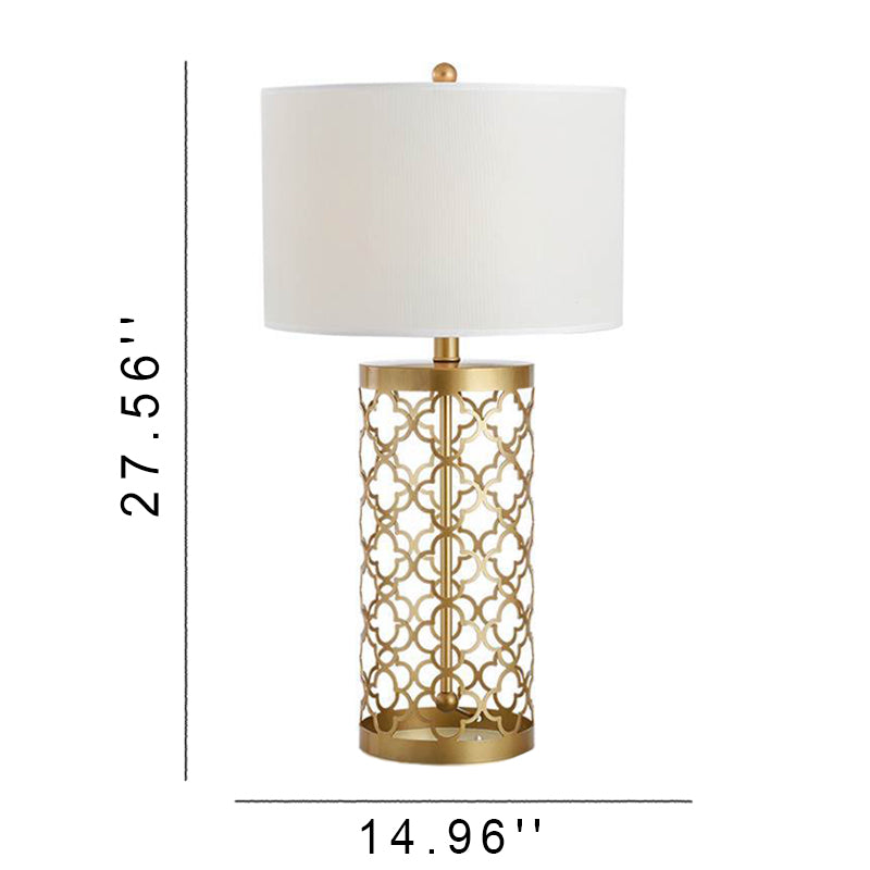 Iron Hollow Table Lamp