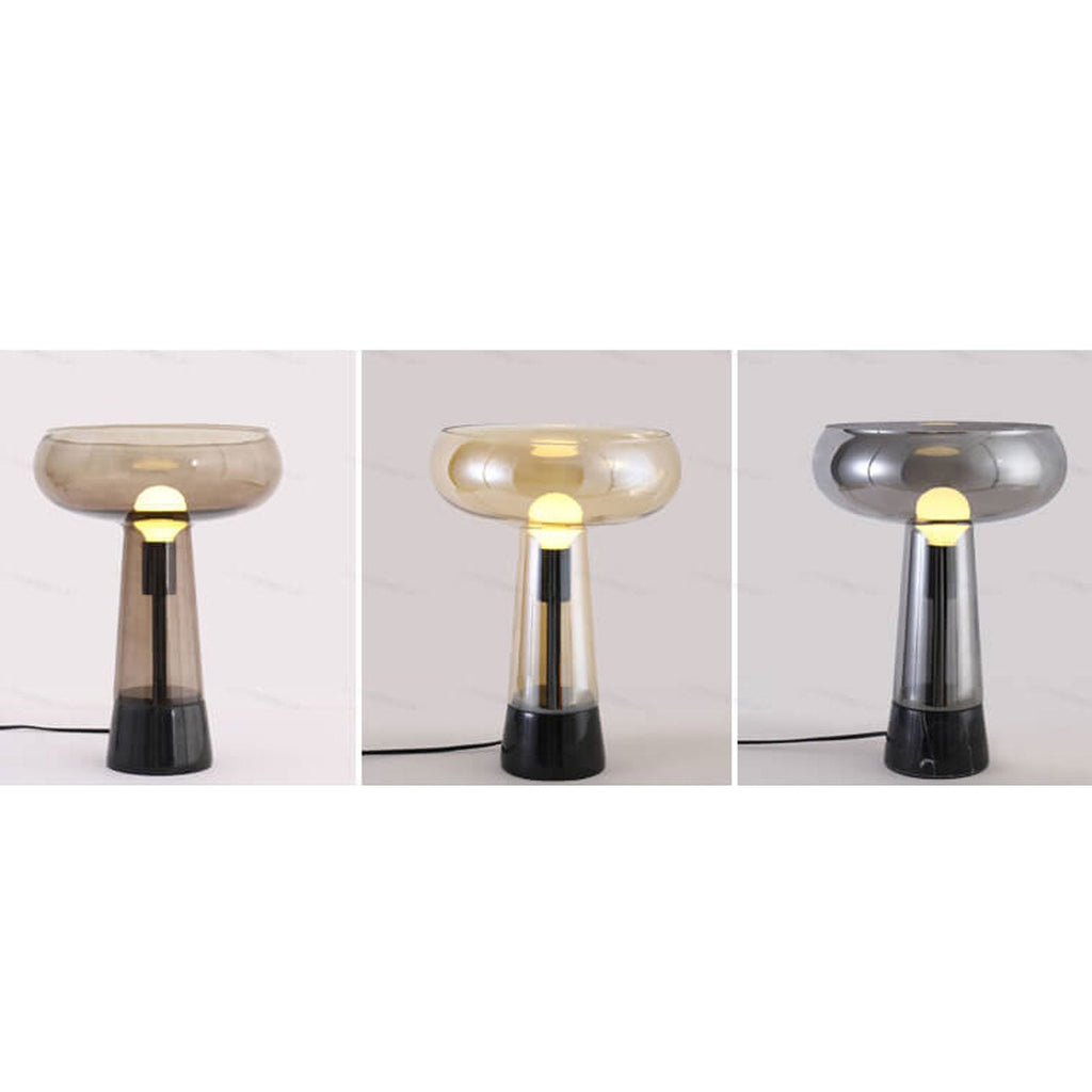 Glass Marble Table Lamp