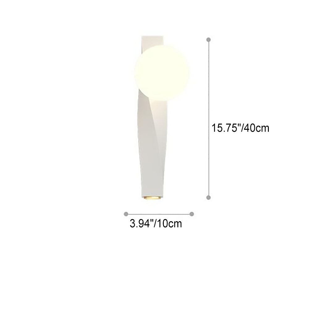 Cream Style Plastic Long Outdoor Light
