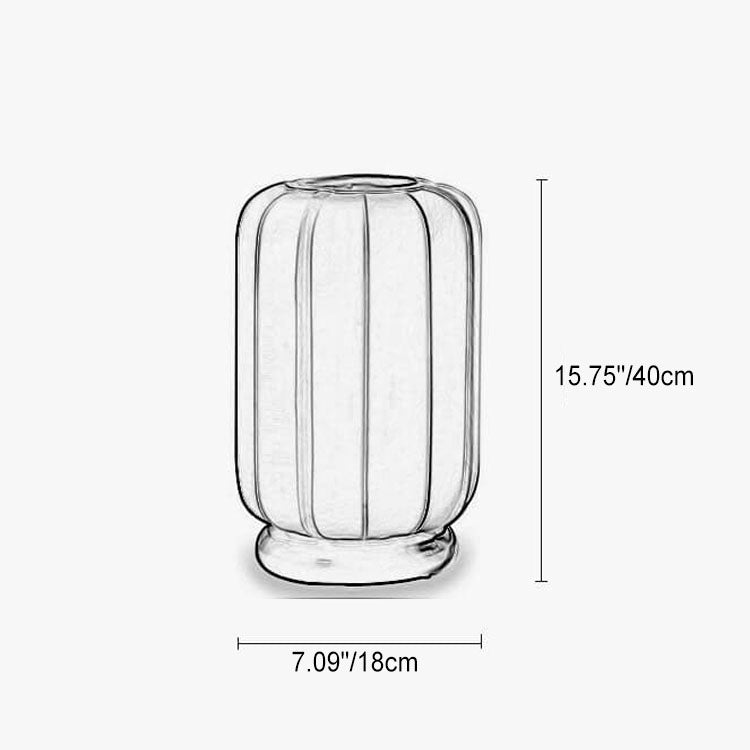 Zen Transparent Silk Lampshade Table Lamp