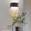 Half Round Iron Living Wall Lamp