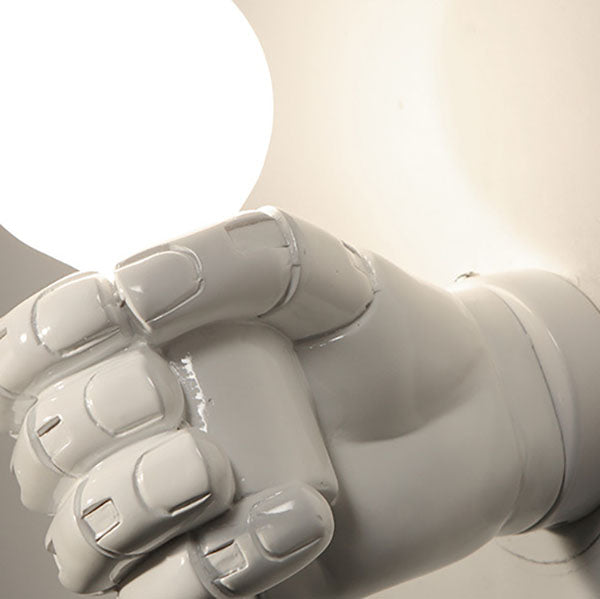 Resin Fist Wall Lamp