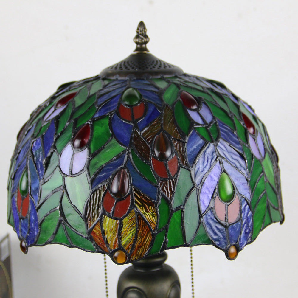 Petal Glass Resin Living Table Lamp