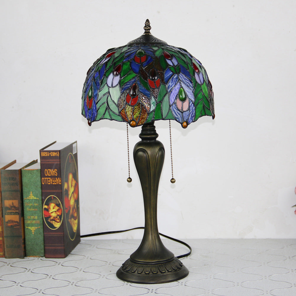 Petal Glass Resin Living Table Lamp