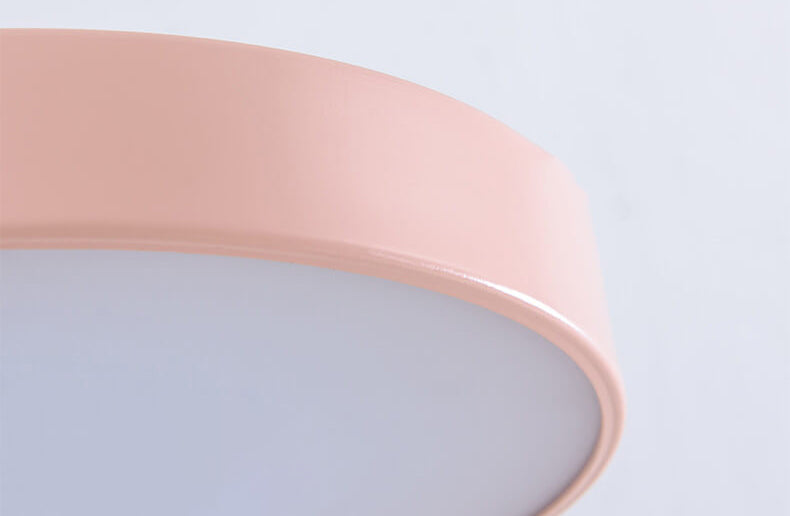 Round Macaron Color Wall Lamp