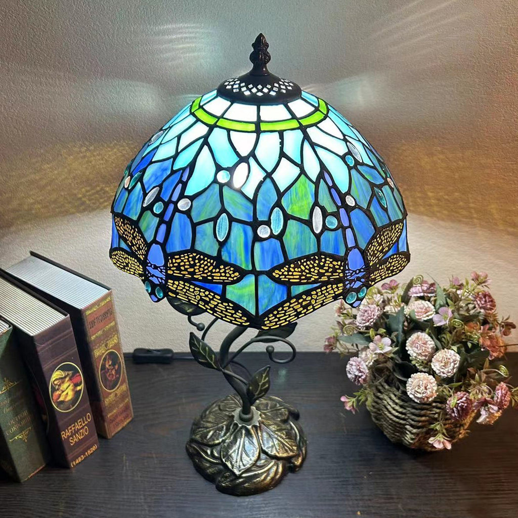 Dome Iron Glass Living Table Lamp