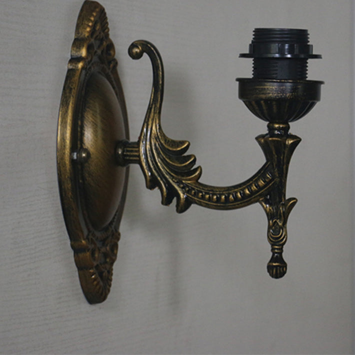 Half Circle Alloy Iron Wall Lamp
