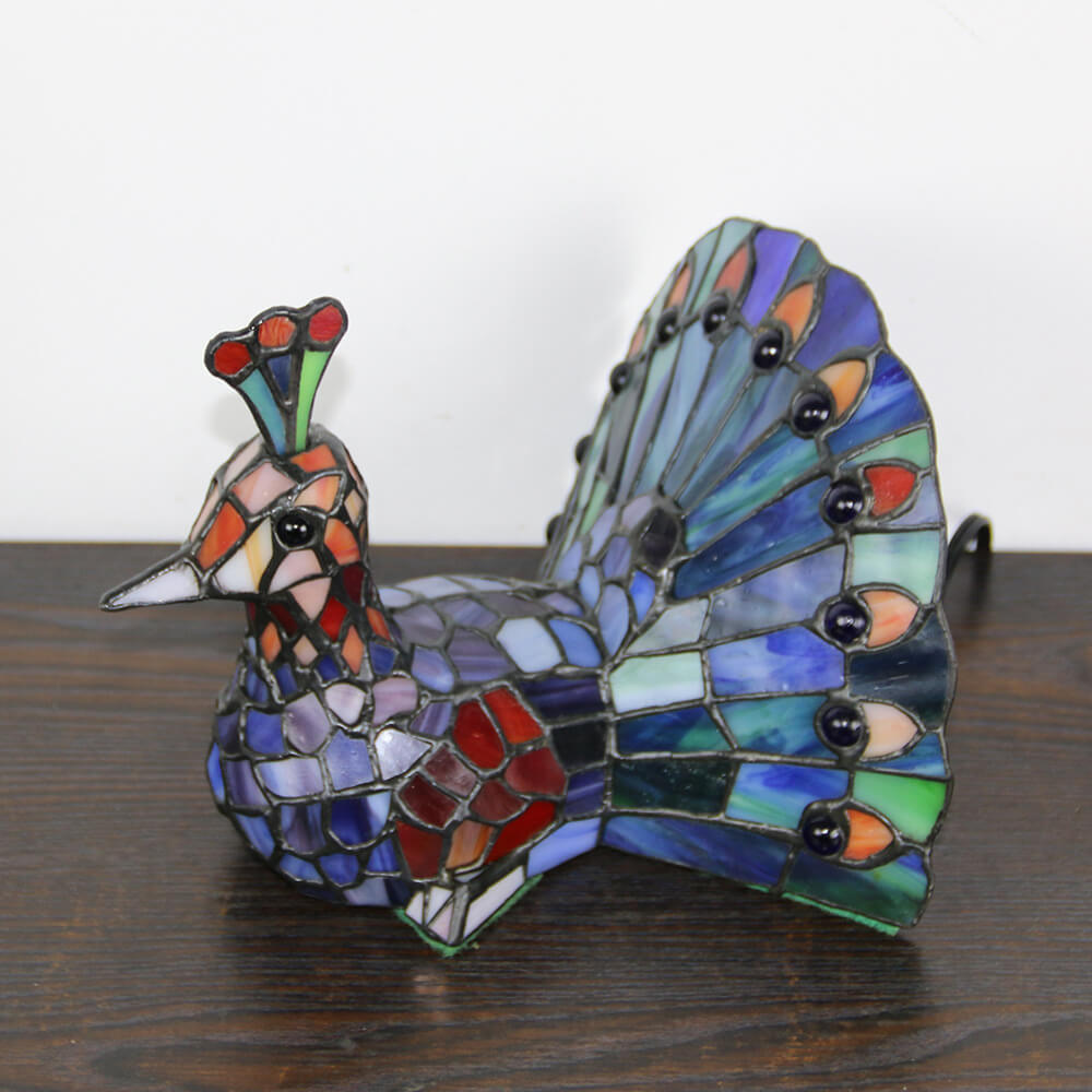 Animal Stained Glass Decorative Table Lamp