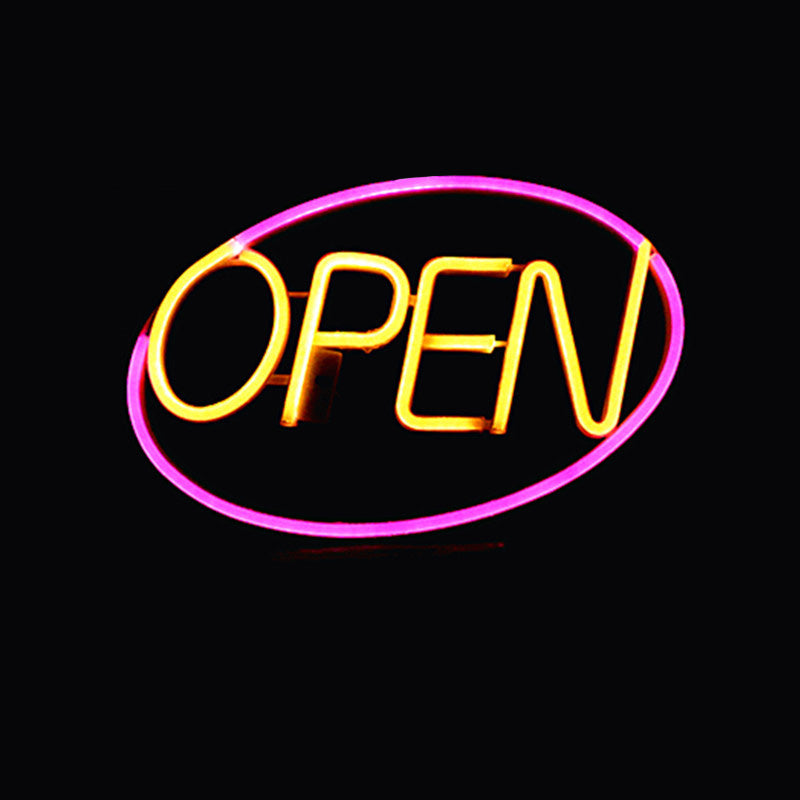 PS OPEN Neon Dining Outdoor Light