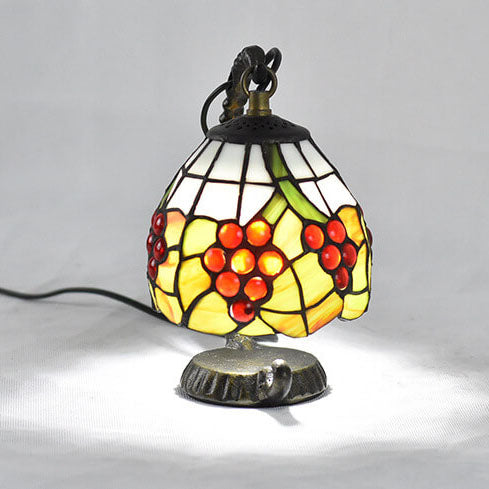 Glass Grape Shape Eye Table Lamp
