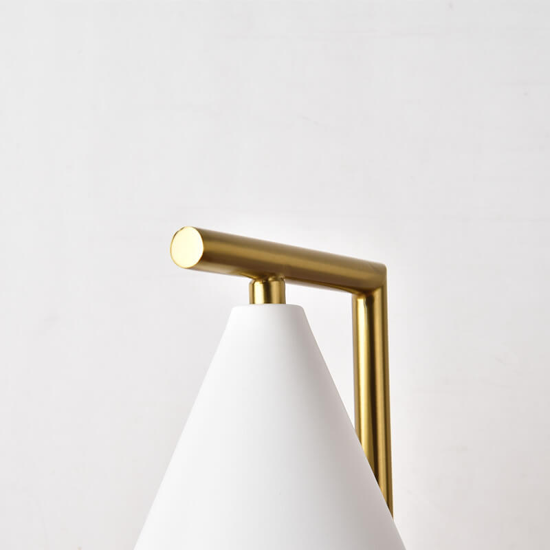 Cone Right Angle Arm Table Lamp