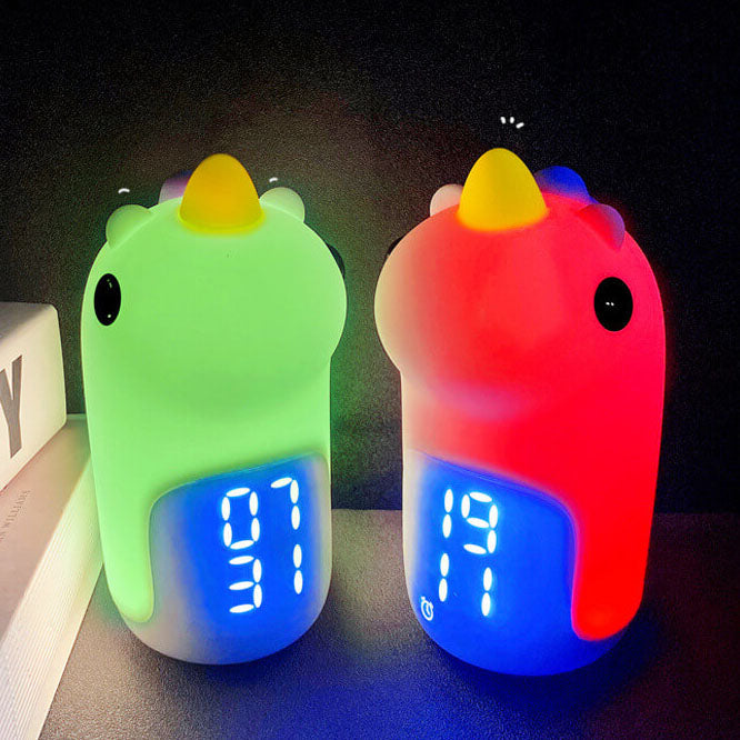 Cartoon Unicorn Timer Alarm Floor Lamp
