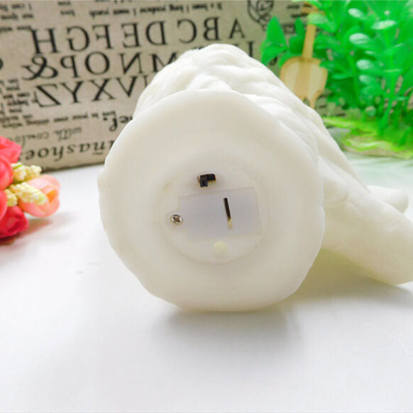 Owl Enamel Night Table Lamp