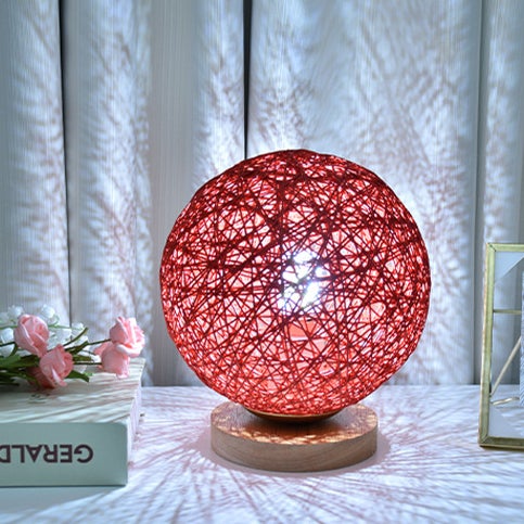 Hemp Vine Weaving Table Lamp