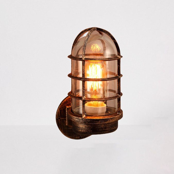 Glass Cylindrical Explosion-proof Wall Lamp
