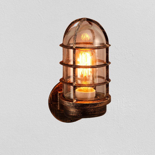 Glass Cylindrical Explosion-proof Wall Lamp