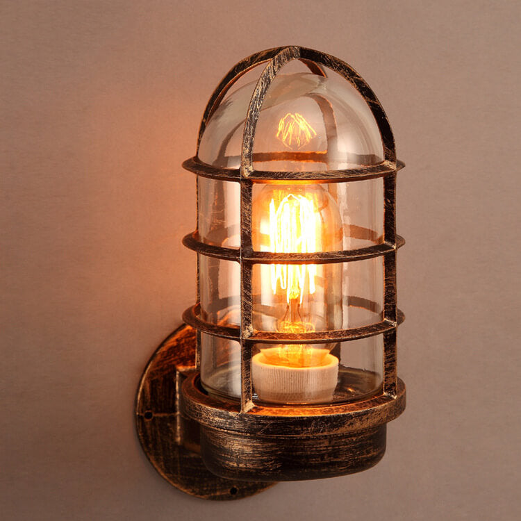 Glass Cylindrical Explosion-proof Wall Lamp
