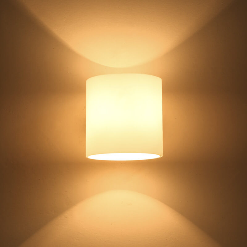 Cylindrical Shape Wall Lamp
