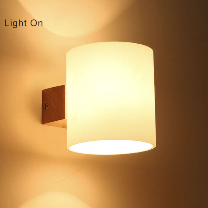Cylindrical Shape Wall Lamp