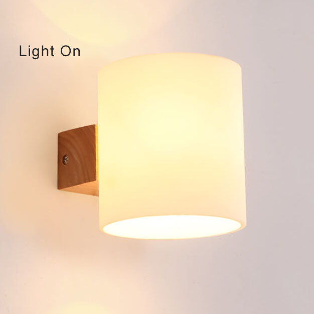 Cylindrical Shape Wall Lamp