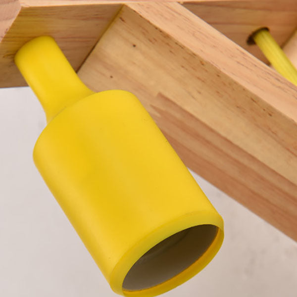 Modern Creative Wood Wall Lamp