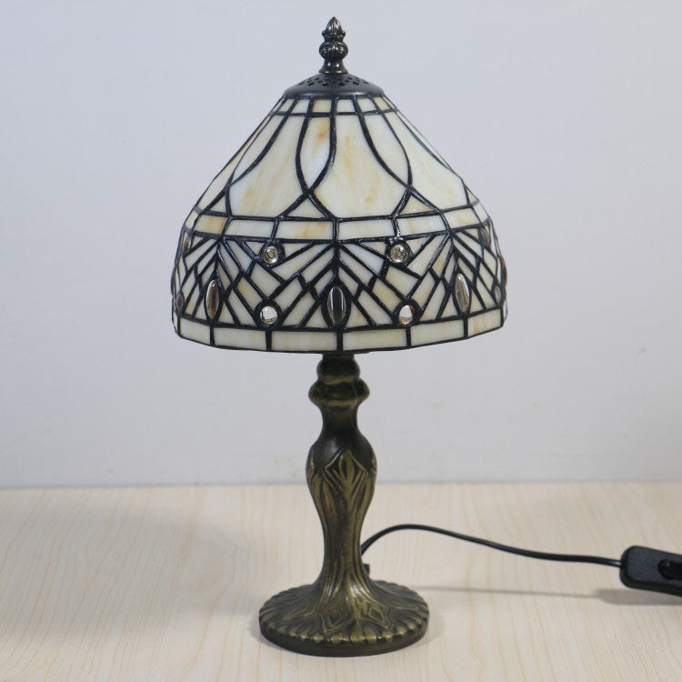 Resin Glass Umbrella Shape Table Lamp