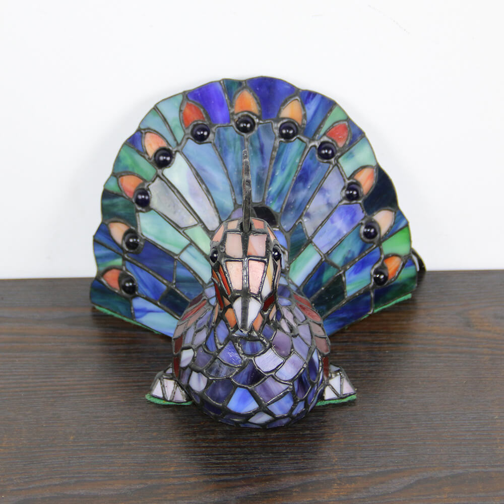 Animal Stained Glass Decorative Table Lamp
