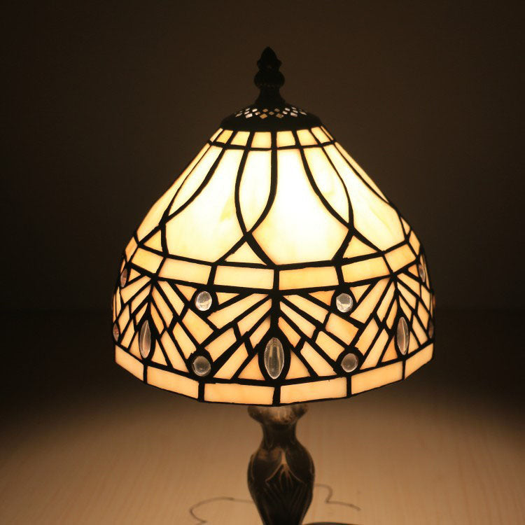Resin Glass Umbrella Shape Table Lamp