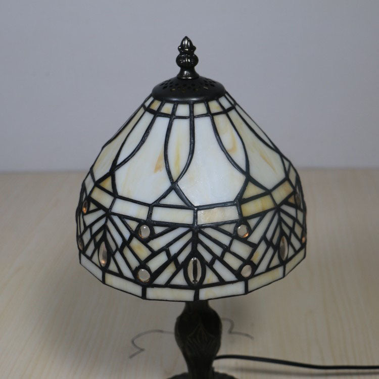 Resin Glass Umbrella Shape Table Lamp