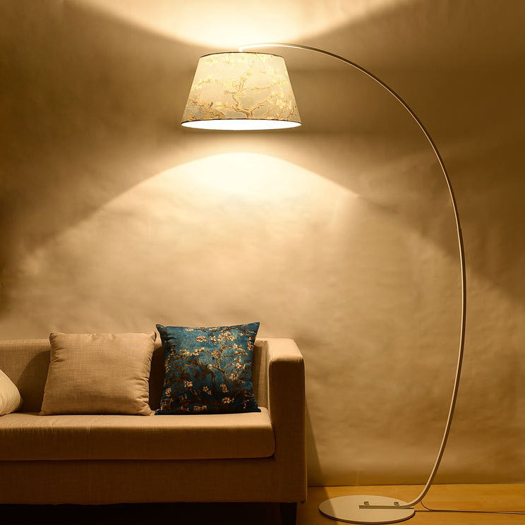 Modern Luxury Wrought Iron Floor Lamp