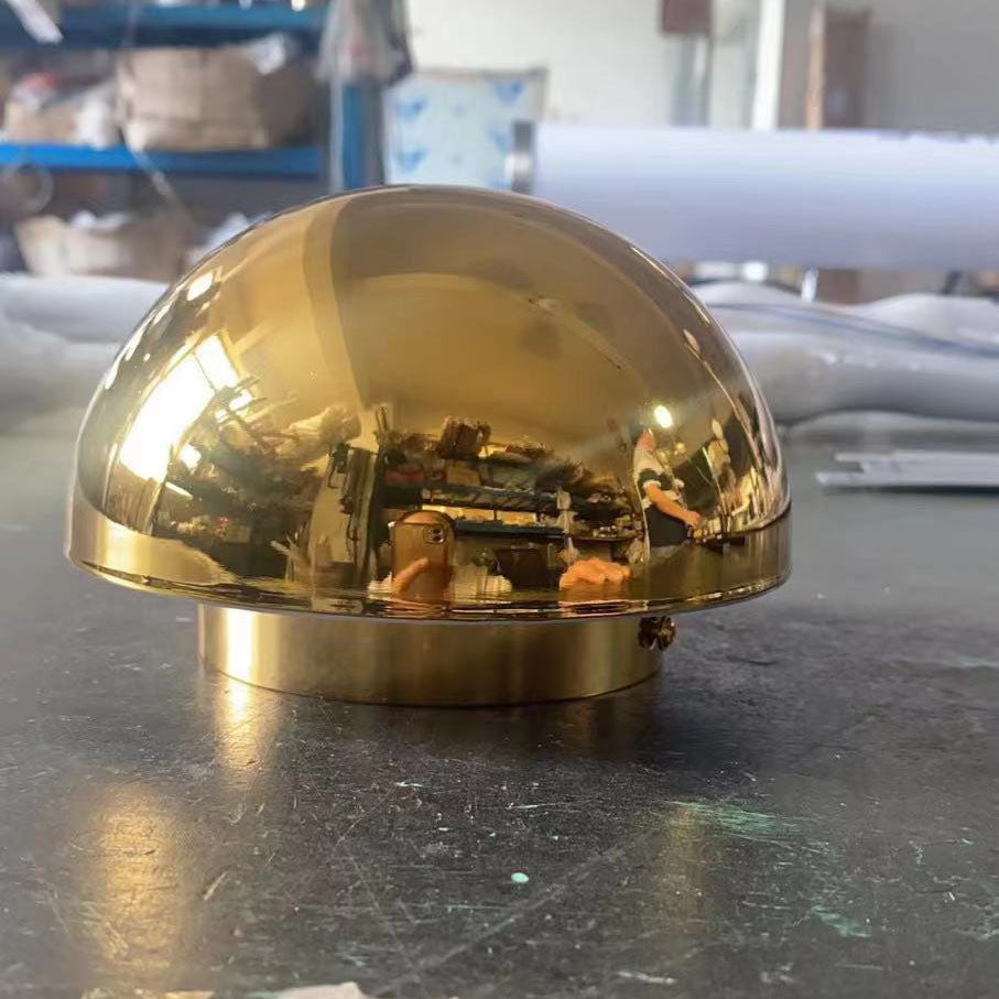 Meteorite Semicircle Metal Bedroom Wall Lamp