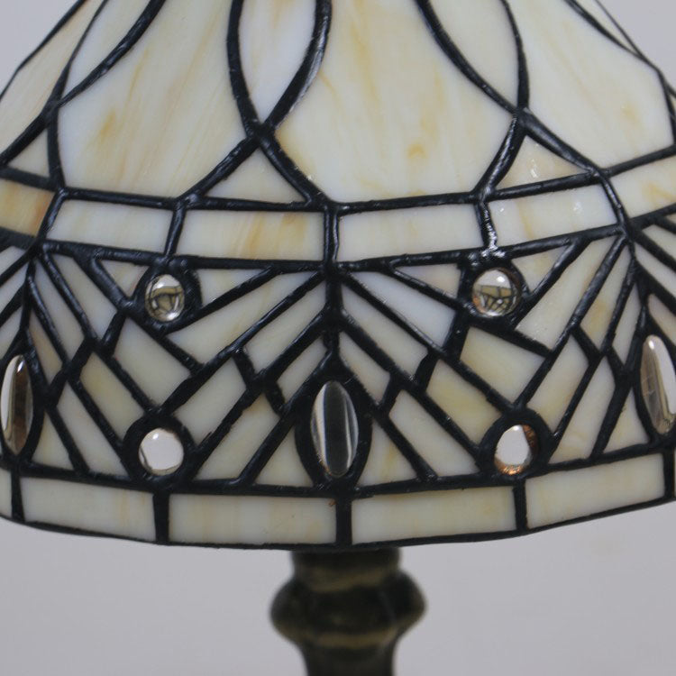 Resin Glass Umbrella Shape Table Lamp