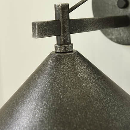 Tapered Iron Patio Outdoor Light