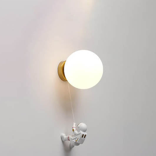 Moon Astronaut Wall Lamp